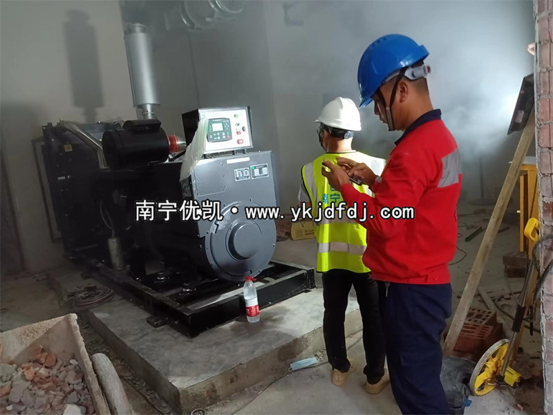 2022年6月15日，400KW上柴發(fā)電機(jī)組交付廣西賓陽(yáng)某工程隊(duì)使用