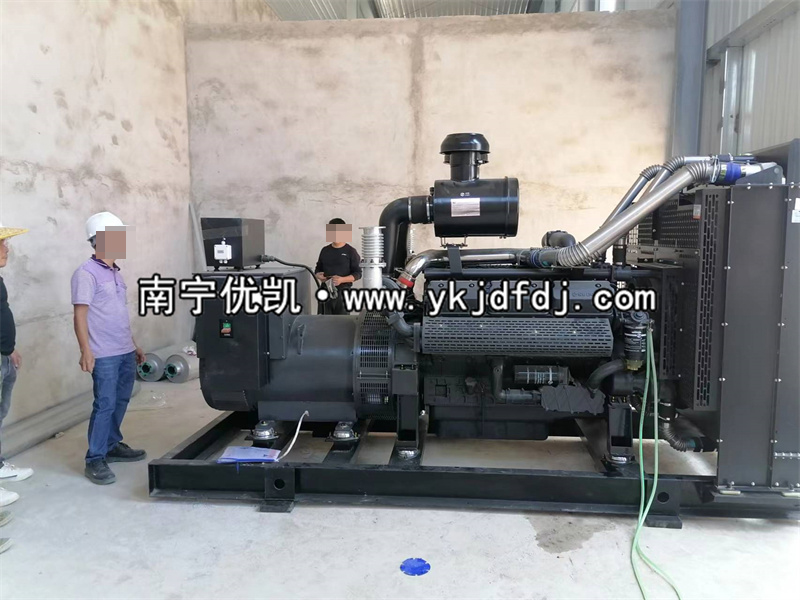 2022年10月24日，上柴600KW發(fā)電機(jī)組發(fā)貨廣西某項(xiàng)目工程
