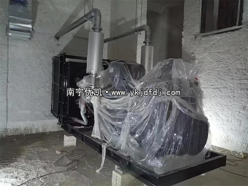 2023年5月19日，上海凱普700kw柴油發(fā)電機組到貨安裝完成