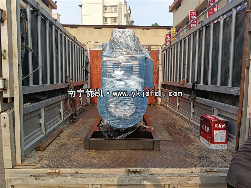 2025年8月3日，南寧隆安項目50KW柴油發(fā)電機組裝車發(fā)貨