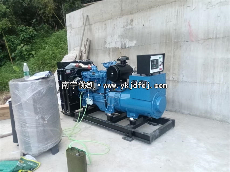 2025年9月5日，崇左項目150kw柴油發(fā)電機組到貨試機